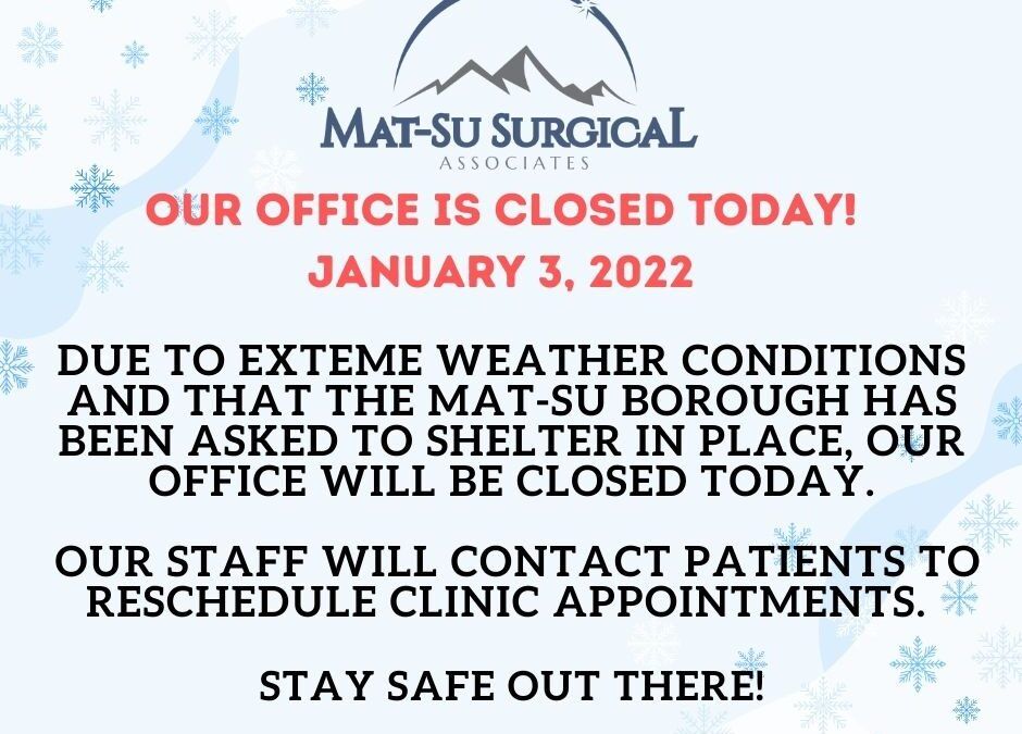 The Office is Closed Today!